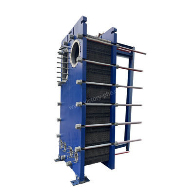 Hastelloy Plate Heat Exchanger for Condensing Unit Condenser veya Viton Plate Gasket için bir Hastelloy Plate Isı Değiştiricisi