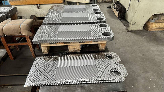 0.4mm - 0.6mm Sondex Isı Değiştiricisi Plak Nikel/Tianyum/ Paslanmaz Çelik