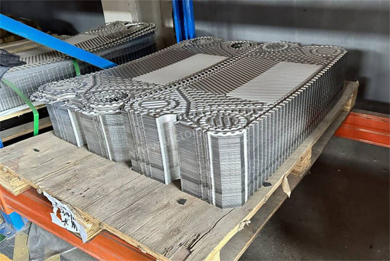 Temiz GEA Isı Değiştiricisi Plaka Toz Kaplama 0.5mm 0.6mm Kalınlığı