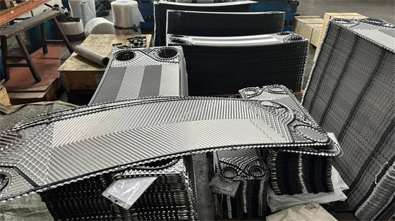 Sıcaklık Değiştiricisi Tranter Plates Gasket Molybdenum Paslanmaz Çelik