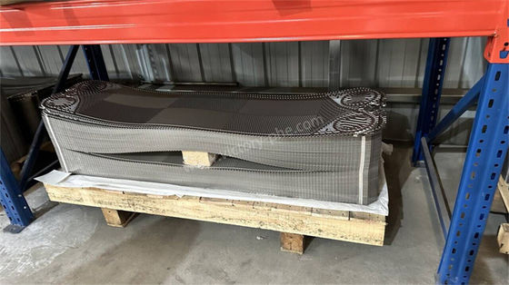 Paketlenmiş Isı Değiştiricisi Plakası Değiştirme 0.5mm Yüksek Isı İleticiliği
