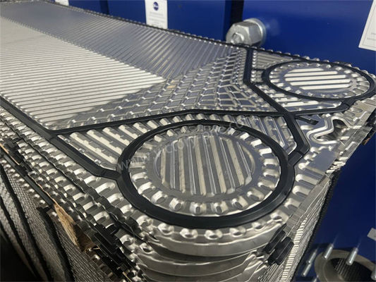 Hastelloy Accessen Isı Değiştiricisi Plate Herringbone / Chevron Plate Pattern