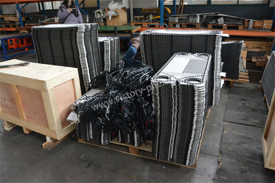 Titanyum Vicarb Plakları ve Gaskets 0,5 mm Kalınlığı Endüstriyel Süreçler