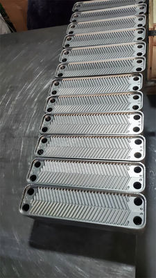 Hastelloy küçük plaka ısı değiştiricisi hafif AN45L4 AN40L3 sınıfı
