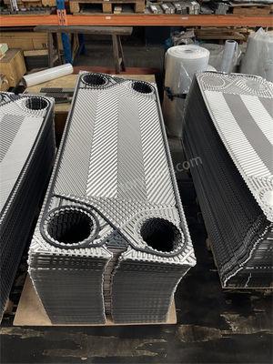 SS304 SS316 Vicarb Isı Değiştiricisi Plakaları 0,5 mm 0,6 mm Kalınlığı