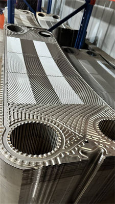 Titanyum ALFA Isı Değiştiricisi Plakaları Değiştirme PHE Plakaları