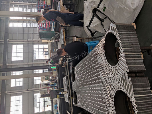 Özel Chevron Plate Isı Değiştiricisi Plate Temel Bileşenleri