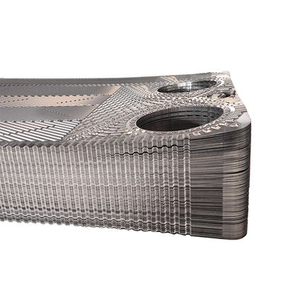 0.5 mm 0.6 mm kalınlığında özel tranter ısı değiştiricisi plakaları