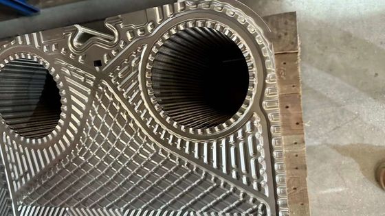 Hastelloy GEA Isı Değiştiricisi Plakası 0,5 mm / 0,6 mm Kalınlık Boyutu