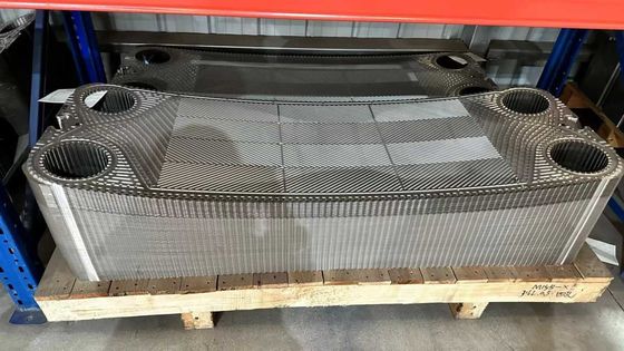 Gelişmiş yapıştırılmış bağlantı ısı değiştiricisi plaka plaka 300 ila 1000 mm