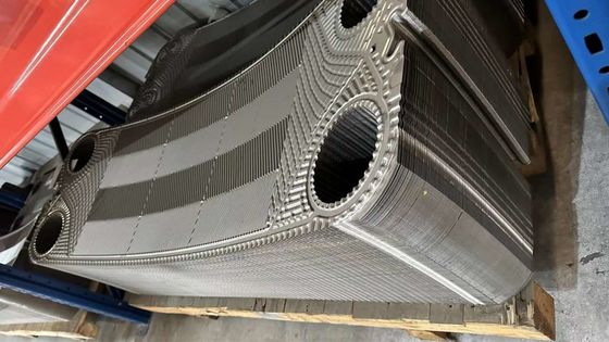 APV / SPX plaka ısı değiştiricisi bileşenleri saf nikel Ni200 Ni201 Hastelloy
