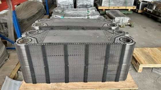 SPX APV Titanyum ve Titanyum Palladium alaşımından yapılmış ısı değiştiricisi plakaları