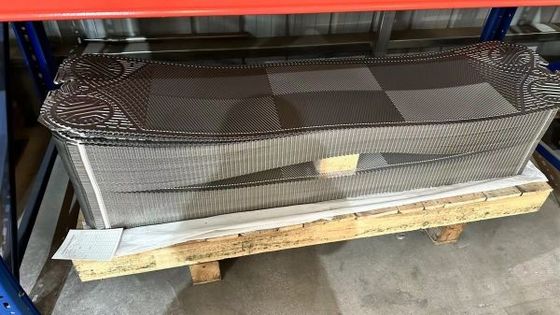 Kalıcı temiz ısı transferi için Chevron Pattern Tranter ısı değiştiricisi plaka
