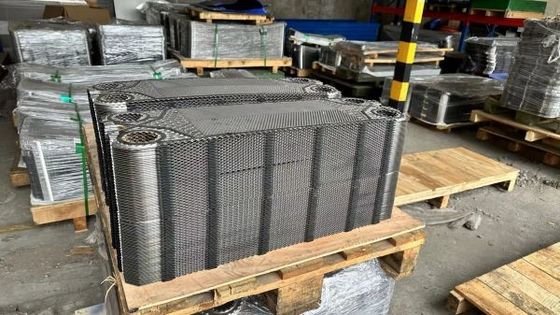 Sıcaklık değiştiricisi için sıkıştırılmış hvac plaka