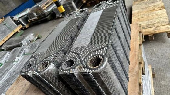 Sıcaklık değiştiricisi için sıkıştırılmış hvac plaka