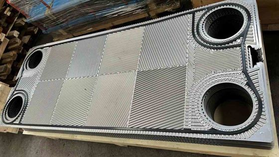 Endüstriyel tam kaynaklı plaka ısı değiştiricisi / yapıştırılmış gazket tipi