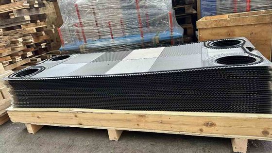 0.6mm / 0.7mm Acessen Isı Değiştiricisi Plaka Titanyum HC276 Alaşımı
