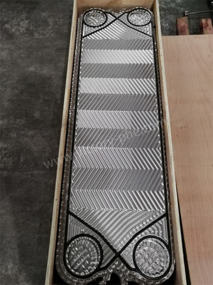 NBR/EPDM/Viton Gasketli Sıcaklık Uygulamaları İçin Herringbone Isı Değiştiricisi Plağı