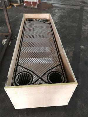 Sessiz Temiz 2mm Tozla Kaplı Isı Değiştiricisi Plakaları