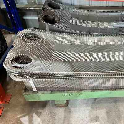 NBR EPDM Viton Gasketi ile Kömür Isı Değiştiricisi Platosu